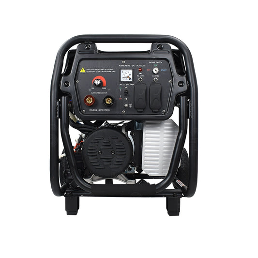 MOTOSOLDADORA Y GENERADOR A GASOLINA AX TECH AXT-MS237 200AMP 5500W 14HP