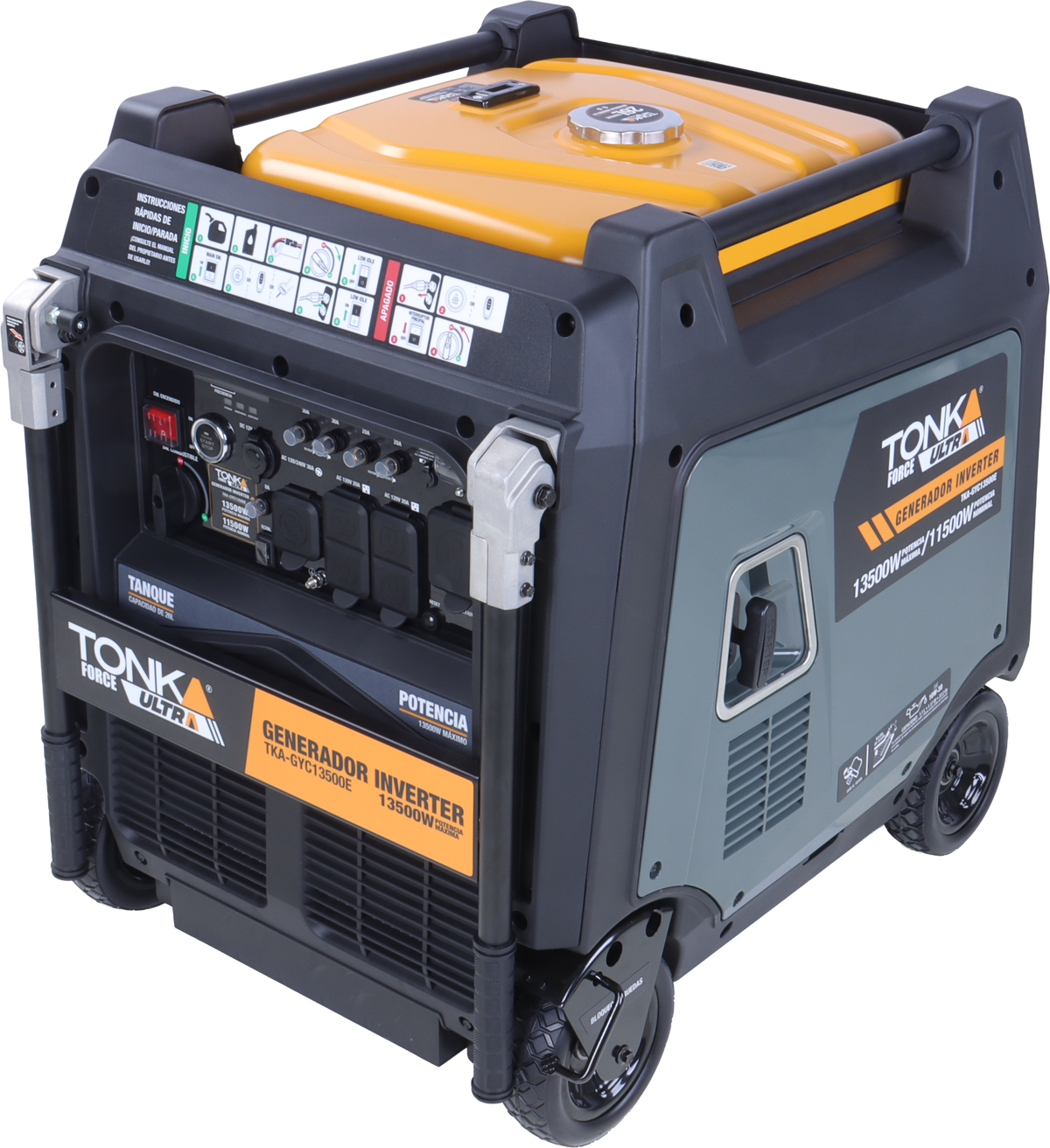 Generador inverter silencioso Tonka 13500W 18HP