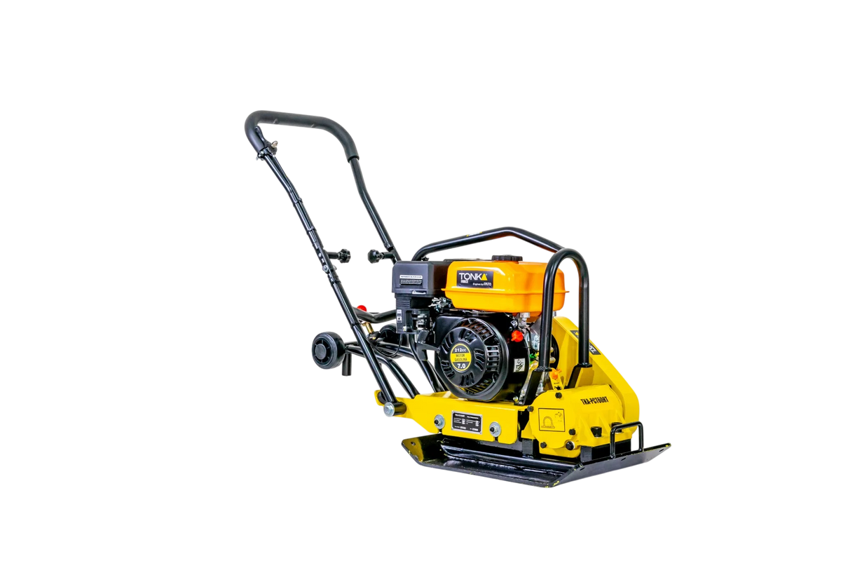 PLACA COMPACTADORA 7HP RATO, 12KN FUERZA TONKA FORCE USO Industrial TKA-PC60RT