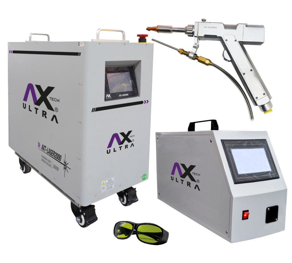 SOLDADORA LÁSER INDUSTRIAL 2000w 220v AX Tech Ultra AXT-LASER2000