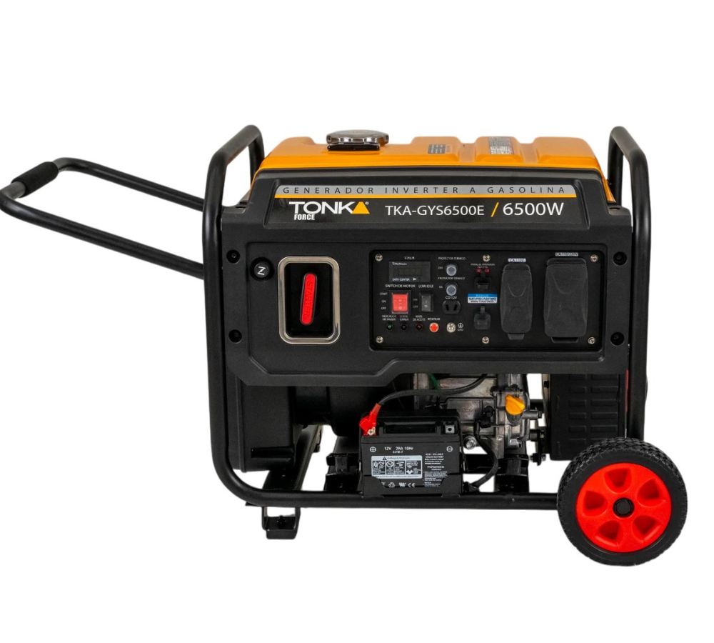 GENERADOR INVERTER A GASOLINA TONKA 6500W 9HP TKA-GYS6500E