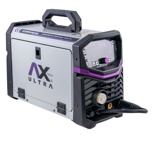 SOLDADORA INVERTER MULTIPROCESOS 4 en 1 MIG / MMA / TIG ALTA FRECUENCIA / CORTE PLASMA / AX TECH AXT-EMTP200MULTITASK