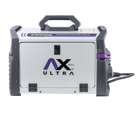 SOLDADORA INVERTER MULTIPROCESOS 4 en 1 MIG / MMA / TIG ALTA FRECUENCIA / CORTE PLASMA / AX TECH AXT-EMTP200MULTITASK
