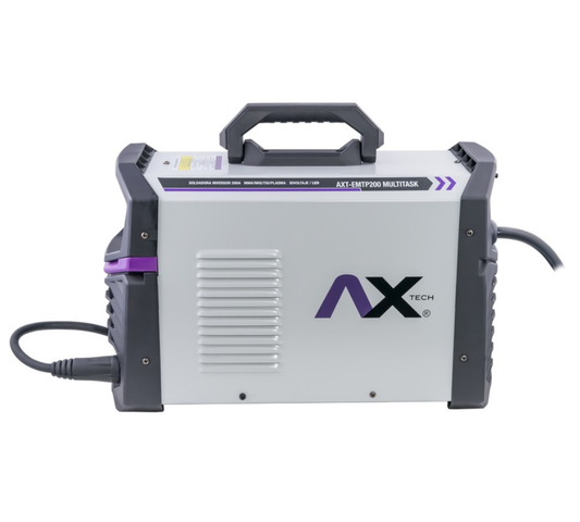 SOLDADORA INVERTER MULTIPROCESOS 4 en 1 MIG / MMA / TIG ALTA FRECUENCIA / CORTE PLASMA / AX TECH AXT-EMTP200MULTITASK