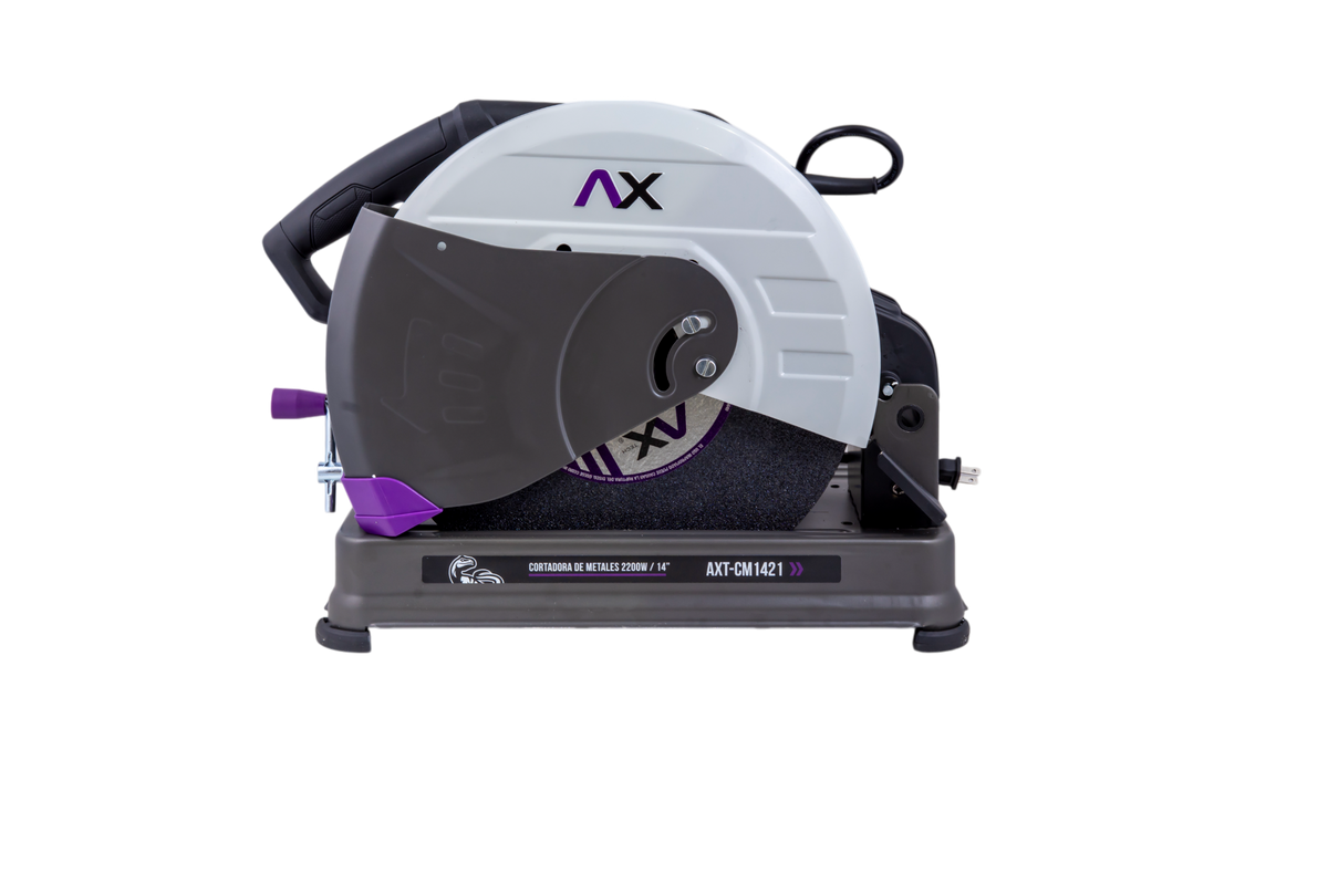COMBO CORTADORA DE METALES AX TECH 14" + ORGANIZADO PACKOUT DE HERRAMIENTA USO  RUDO  AXT-CM1421