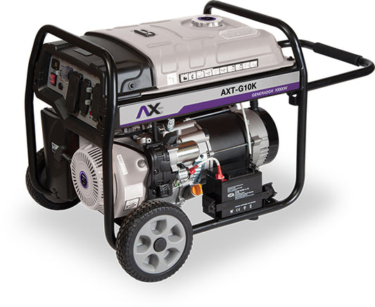 GENERADOR A GASOLINA 10,000w BIVOLTAJE 110/220v AX Tech AXT-G10K