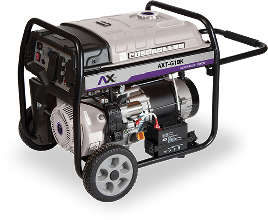 GENERADOR A GASOLINA 10,000w BIVOLTAJE 110/220v AX Tech AXT-G10K