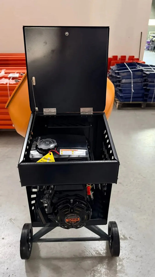 REVOLVEDORA DE CONCRETO A GASOLINA TONKA 3HP 160lt TKA-RCG160-3HP