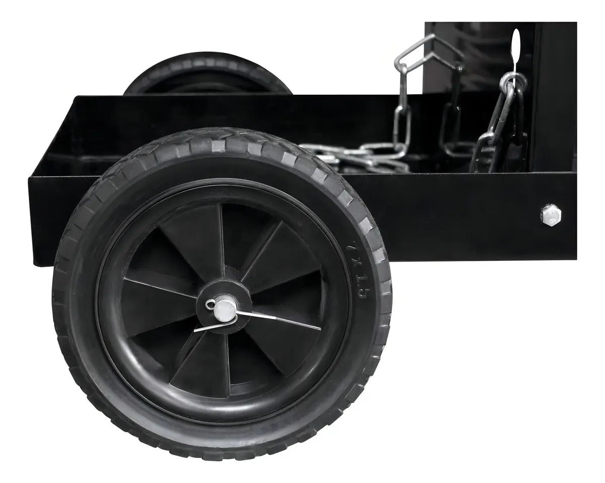 Combo SOLDADORA INVERSOR MULTIPROCESOS MIG, MMA, TIG LIFT 200AMP BIVOLTAJE 110/220V AX TECH + CARRITO TRANSPORTADOR AXT-EM204BV