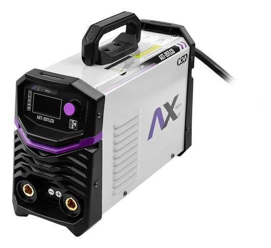 COMBO SOLDADORA INVERSOR AX TECH AXT-207LCD 200AMP 110/220V