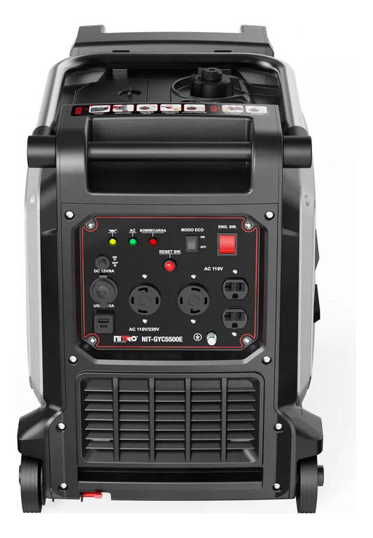 GENERADOR INVERTER SILENCIOSO NITRO A GASOLINA 5,500W NIT-GYC5500E