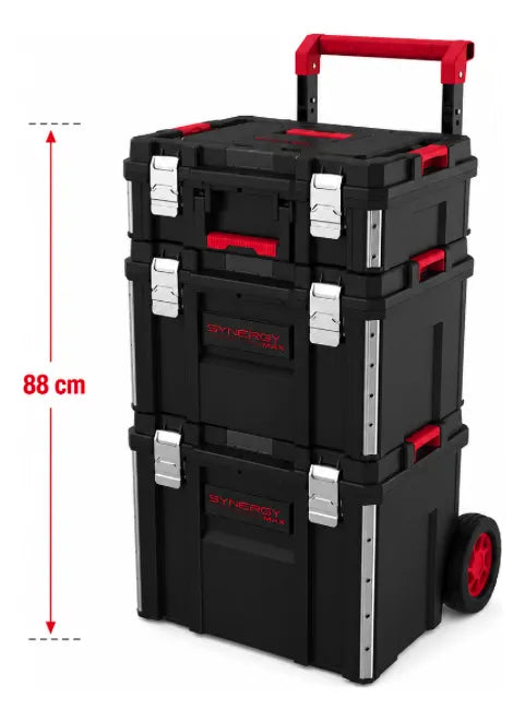 COMBO CORTADORA DE METALES AX TECH 14" + ORGANIZADO PACKOUT DE HERRAMIENTA USO  RUDO  AXT-CM1421