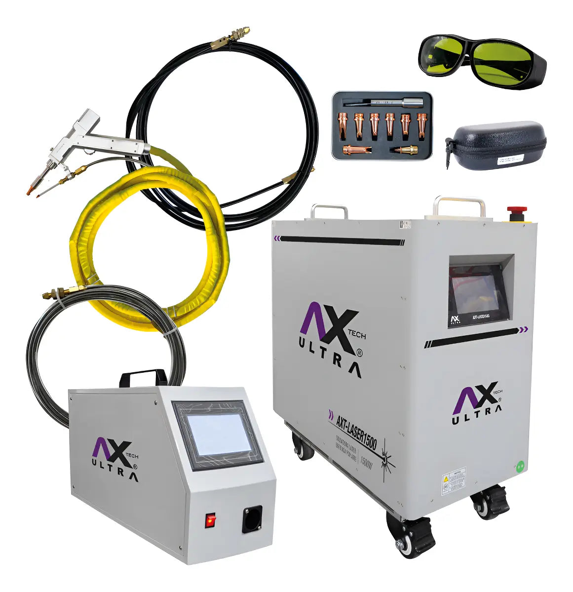 SOLDADORA LÁSER INDUSTRIAL 2000w 220v AX Tech Ultra AXT-LASER2000