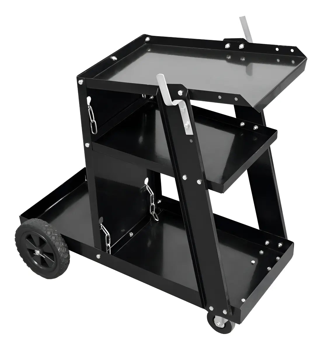 Combo SOLDADORA INVERSOR MULTIPROCESOS MIG, MMA, TIG LIFT 200AMP BIVOLTAJE 110/220V AX TECH + CARRITO TRANSPORTADOR AXT-EM204BV