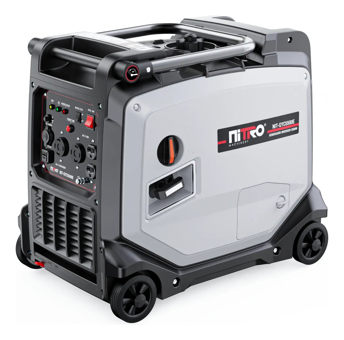 GENERADOR INVERTER SILENCIOSO NITRO A GASOLINA 5,500W NIT-GYC5500E