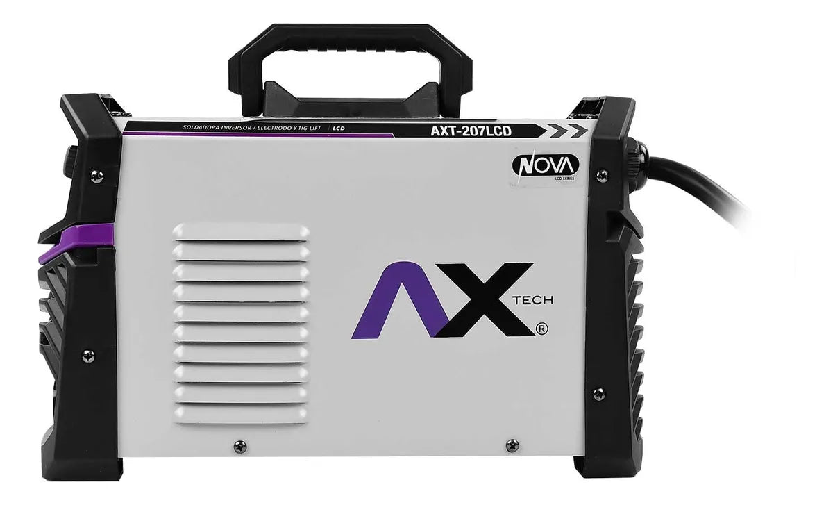 COMBO SOLDADORA INVERSOR AX TECH AXT-207LCD 200AMP 110/220V