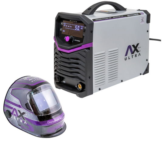 CORTADORA DE PLASMA INDUSTRIAL 100AMPERES 220V  AX Tech Ultra CONEXION A CNC AXT-P12100LED