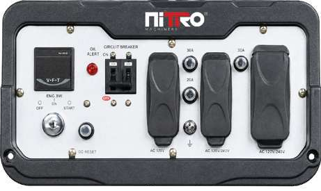 NIT-G10000-DR panel de control