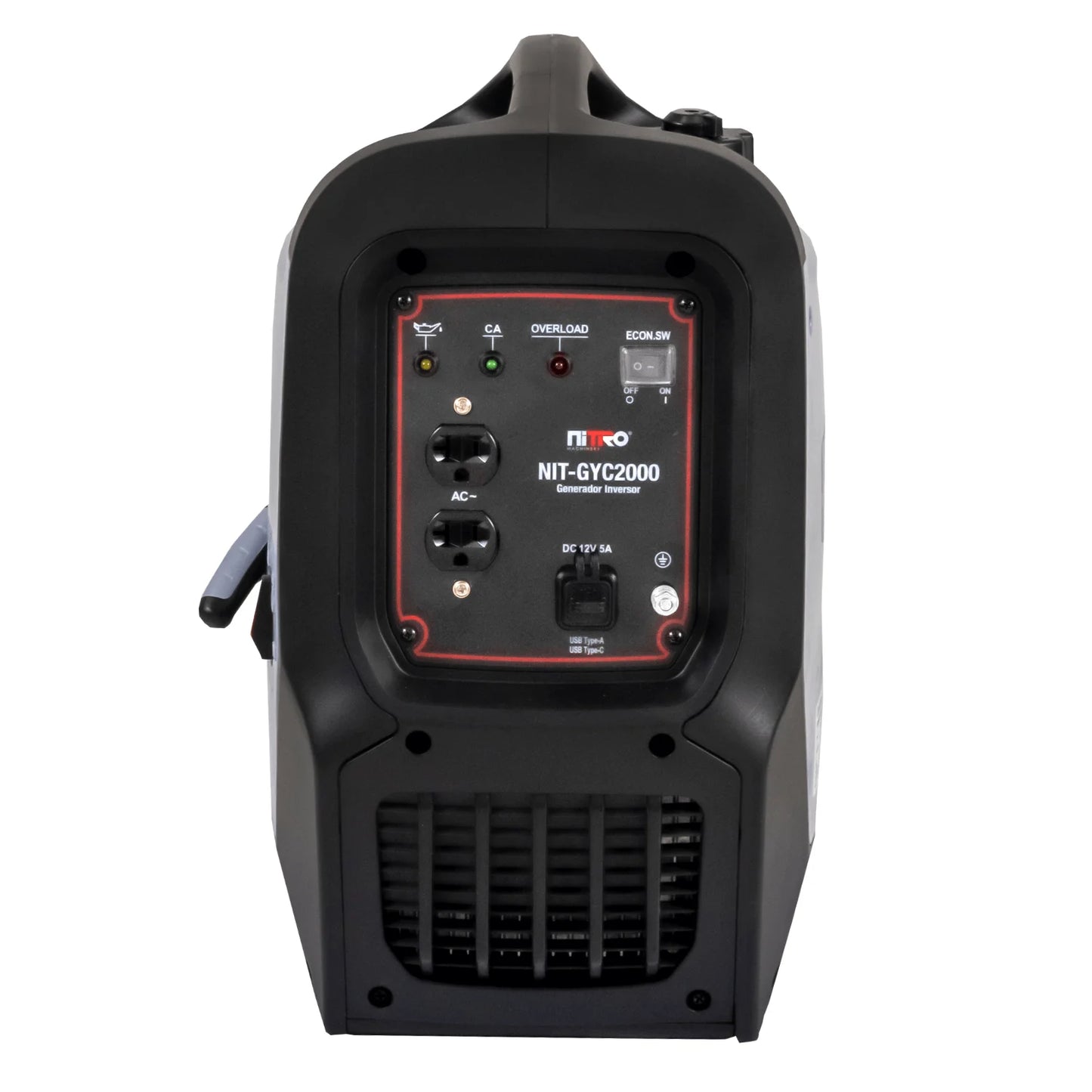 GENERADOR INVERTER SILENCIOSO NITRO 2000w 110v 66db GYC2000