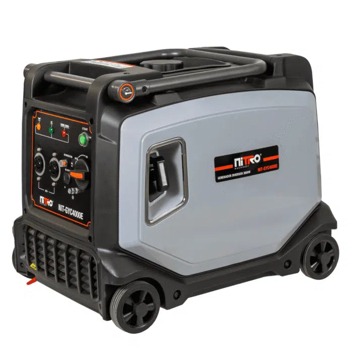 GENERADOR INVERTER SILENCIOSO NITRO 3600w 110v A GASOLINA BAJO RUIDO NIT-GYC4000E