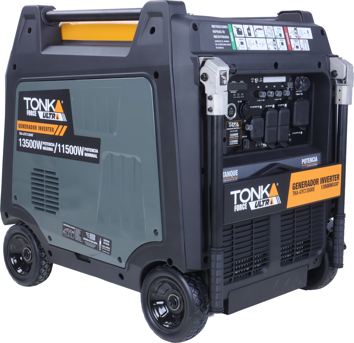 Generador inverter silencioso Tonka 13500W 18HP