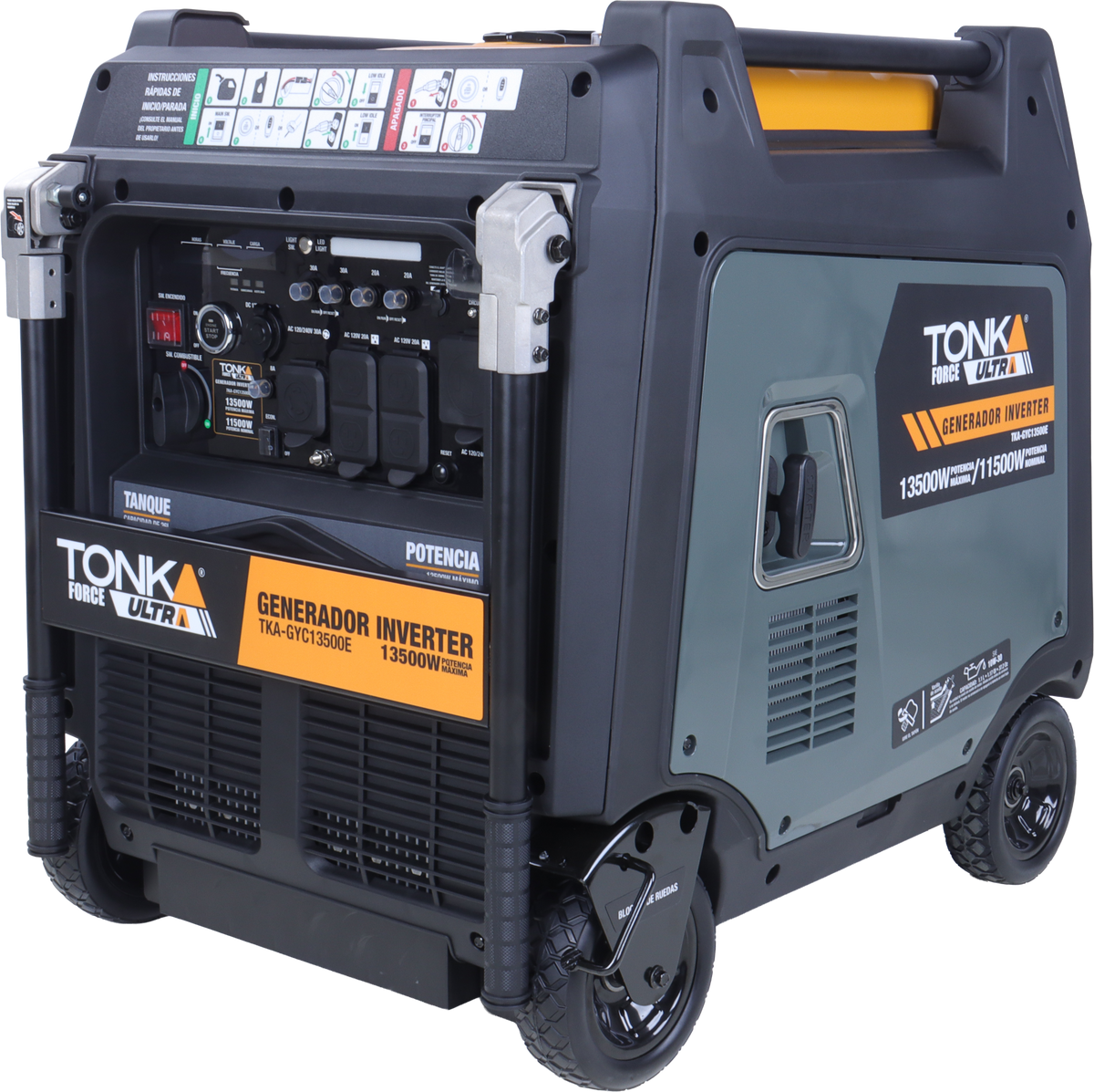 Generador inverter silencioso Tonka 13500W 18HP