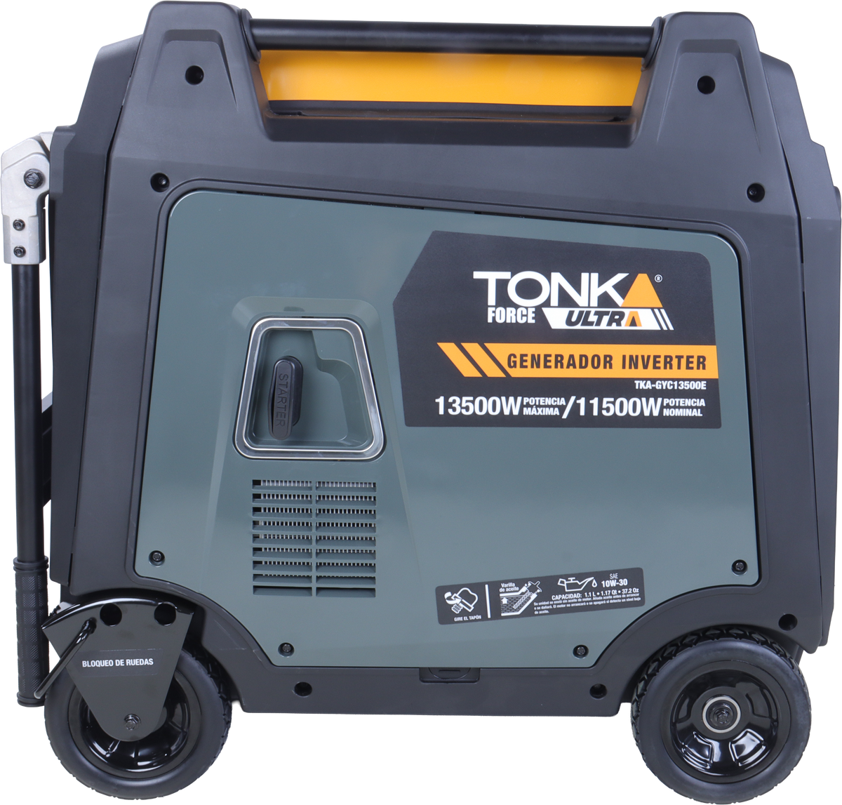 Generador inverter silencioso Tonka 13500W 18HP