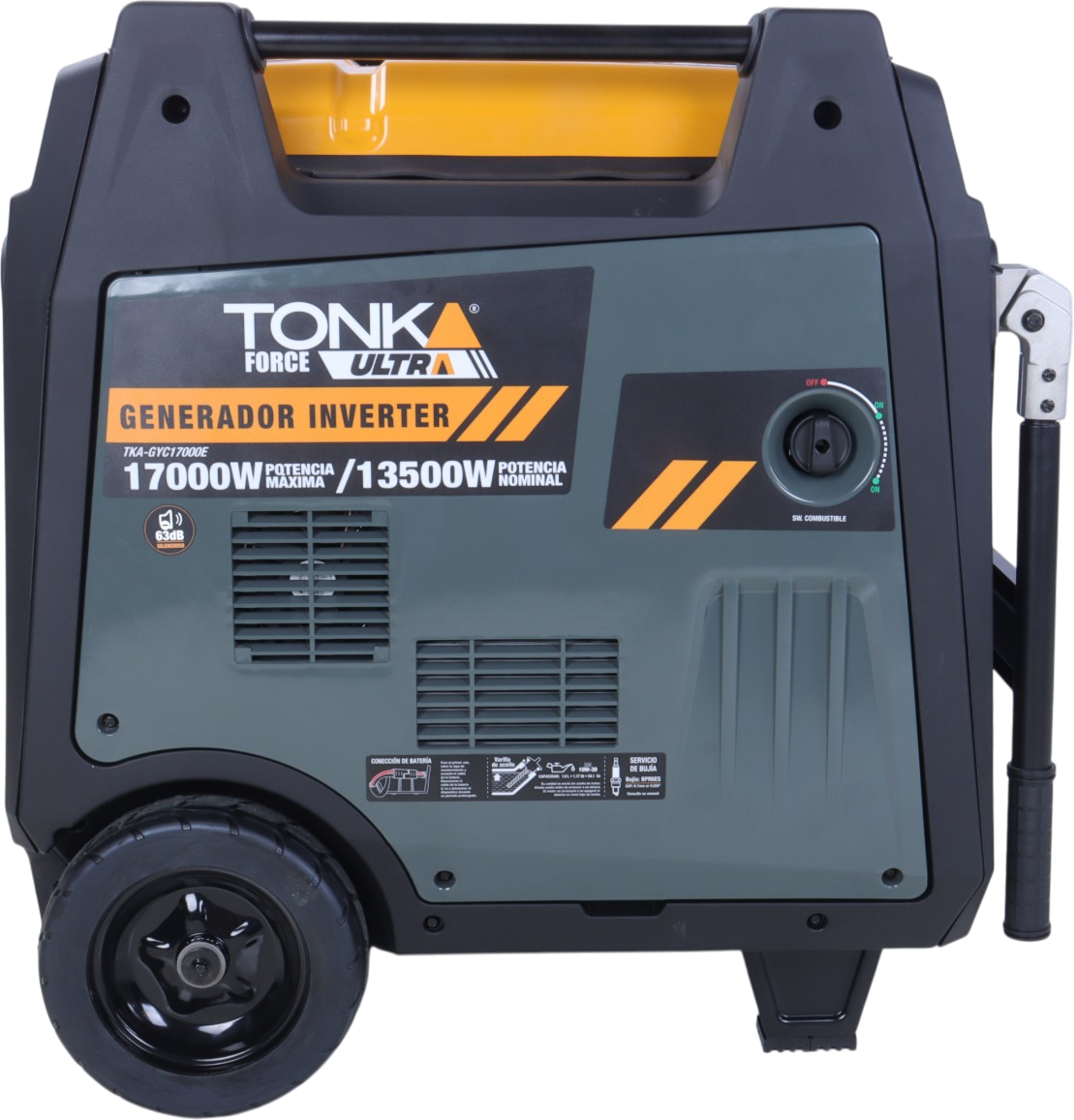 Generador inverter silencioso Tonka 17000W 23HP