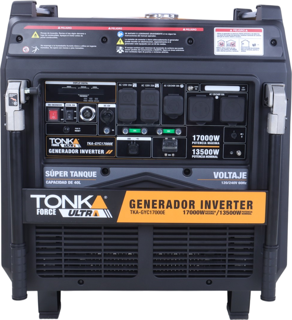Generador inverter silencioso Tonka 17000W 23HP