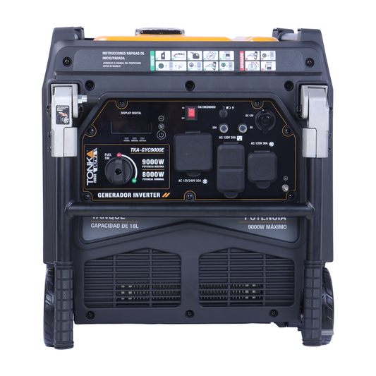 GENERADOR INVERTER SILENCIOSO TONKA 9000W 110/220v 12HP TKA-GYC9000E