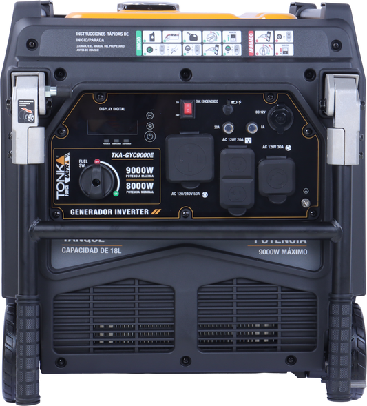 Generador inverter silencioso Tonka 9000W 12HP