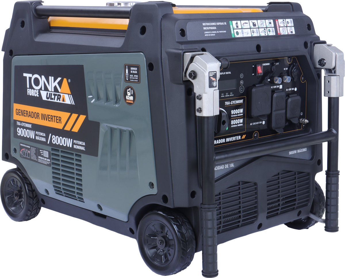 Generador inverter silencioso Tonka 9000W 12HP