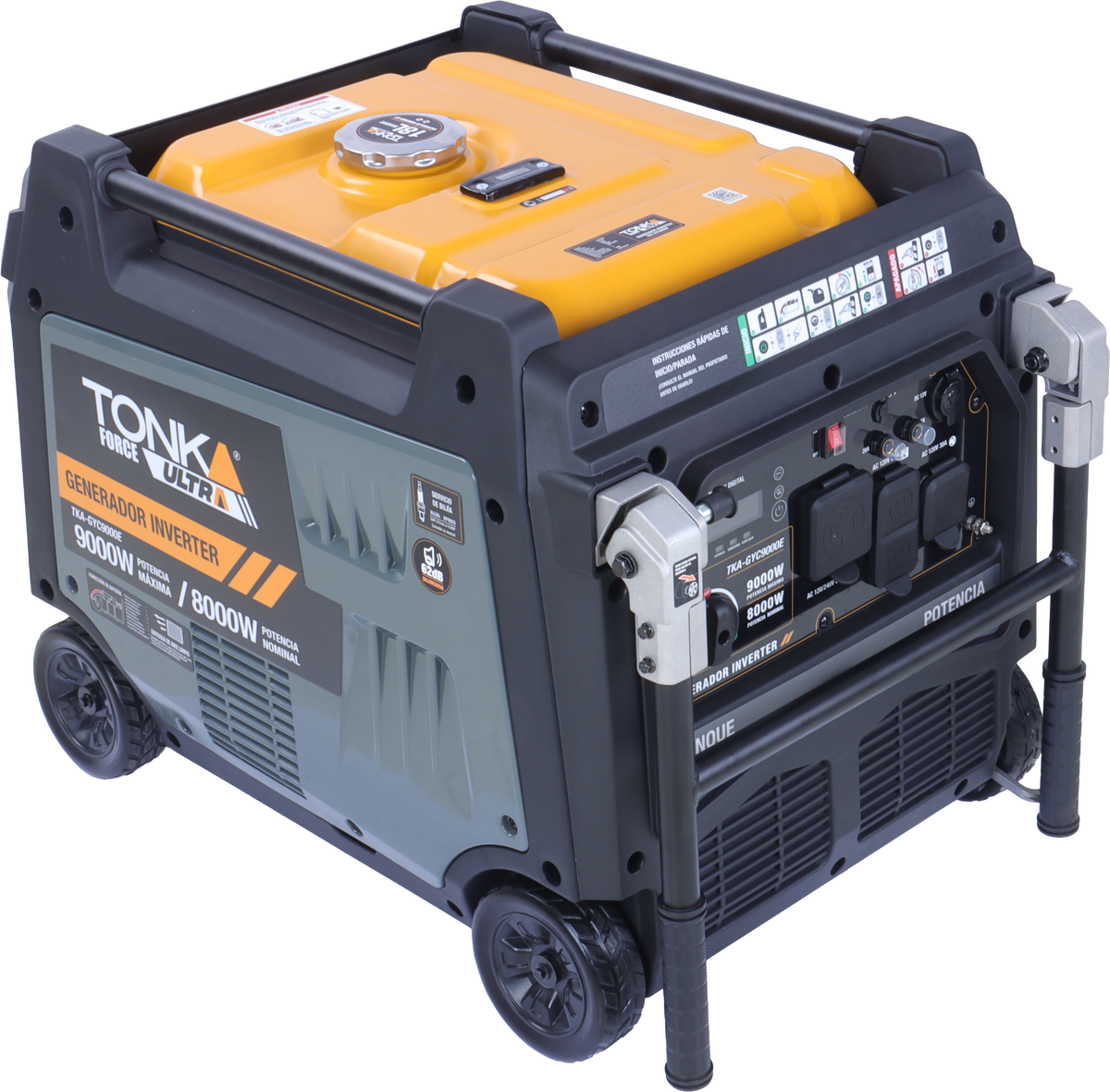 Generador inverter silencioso Tonka 9000W 12HP