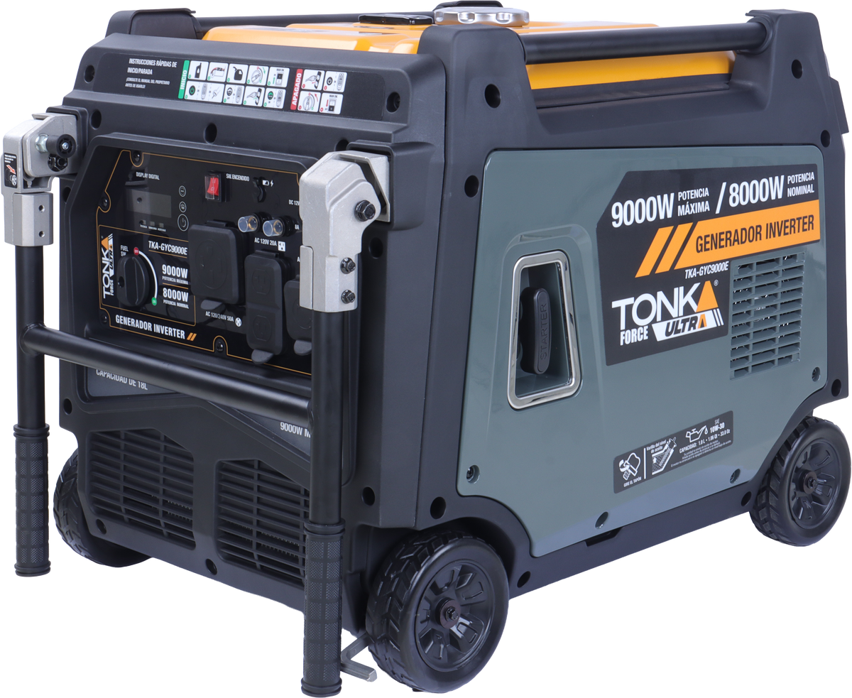 Generador inverter silencioso Tonka 9000W 12HP