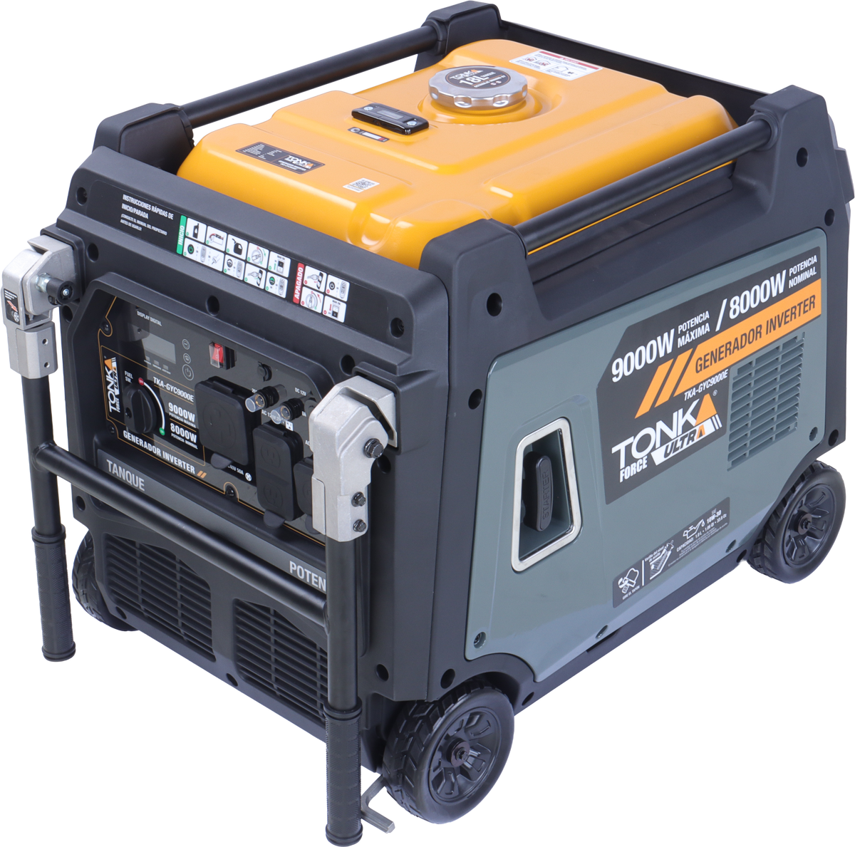 Generador inverter silencioso Tonka 9000W 12HP