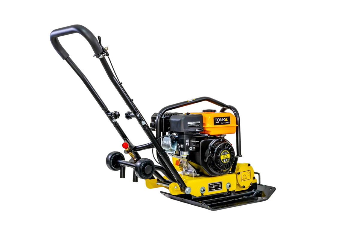 PLACA COMPACTADORA 7HP RATO, 12KN FUERZA TONKA FORCE USO Industrial TKA-PC60RT