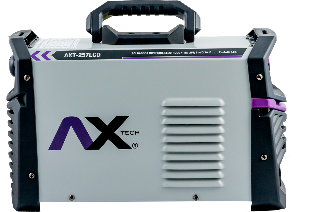 COMBO SOLDADORA INVERSOR 250 amp AX TECH BIVOLTAJE 110/220V AXT-257LCD