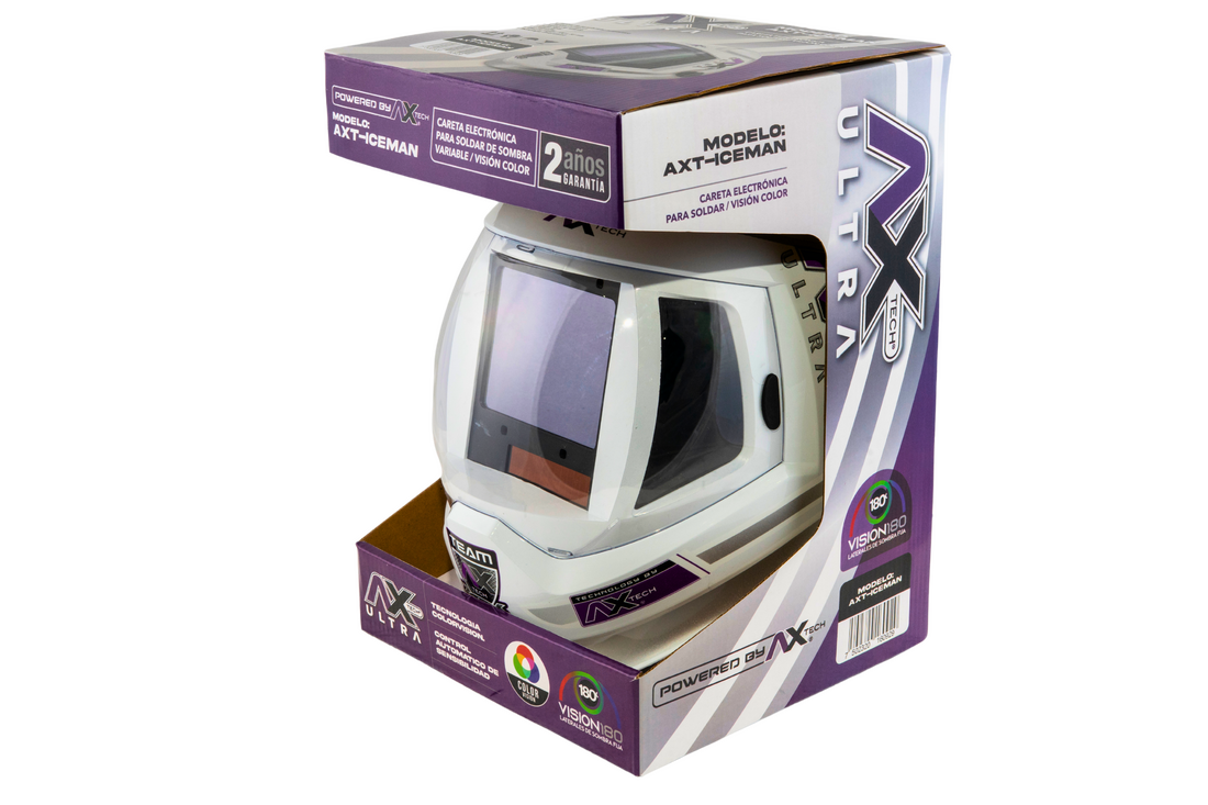 CARETA ELECTRONICA AX TECH ULTRA AXT-ICEMAN 4 SENSORES Visión 180° AXT-ICEMAN