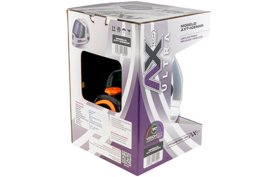 CARETA ELECTRONICA AX TECH ULTRA AXT-ICEMAN 4 SENSORES Visión 180° AXT-ICEMAN