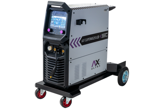 SOLDADORA INVERSOR INDUSTRIAL 250 AMP AX Tech Ultra  MIG/MAG/MMA/TIG AXT-SUPERMIG255LCD