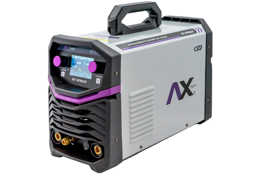 SOLDADORA INVERSOR TIG HF CD/CA 220A TIG ALUMINIO BIVOLTAJE AX Tech AXT-TAF205LCD
