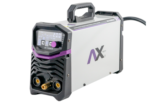 SOLDADORA INVERSOR TIG HF ALTA FRECUENCIA Y MMA 200AMP BIVOLTAJE 110/220V AXT-TH200LCD