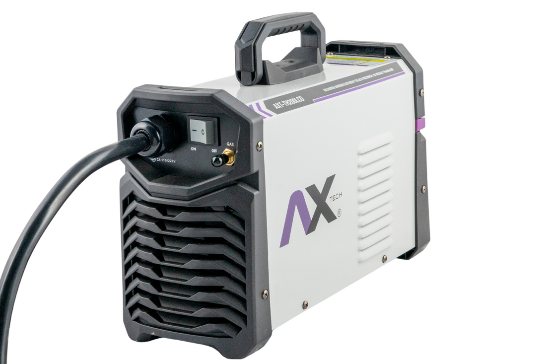 SOLDADORA INVERSOR TIG HF ALTA FRECUENCIA Y MMA 200AMP BIVOLTAJE 110/220V AXT-TH200LCD