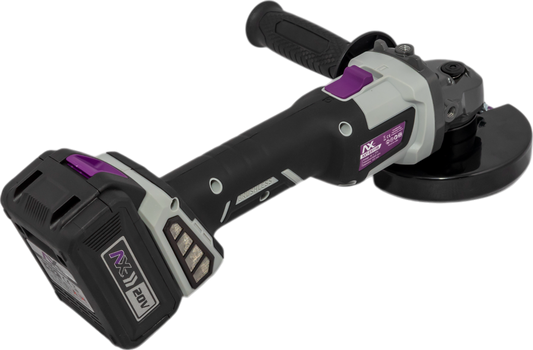 MINI ESMERILADORA ANGULAR 4 1/2" 20v INALAMBRICA AX Tech AXT-ES115B