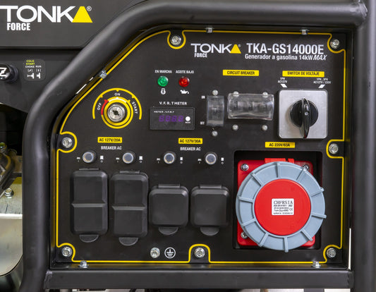 Generador TONKA TKA-GS12004E panel de control