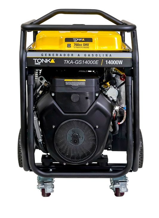 Generador TONKA TKA-GS14000E vista frontal