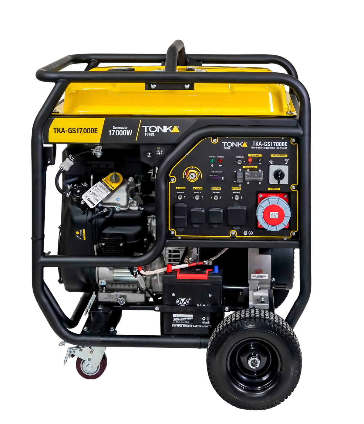 Generador TONKA TKA-GS17000E vista lateral
