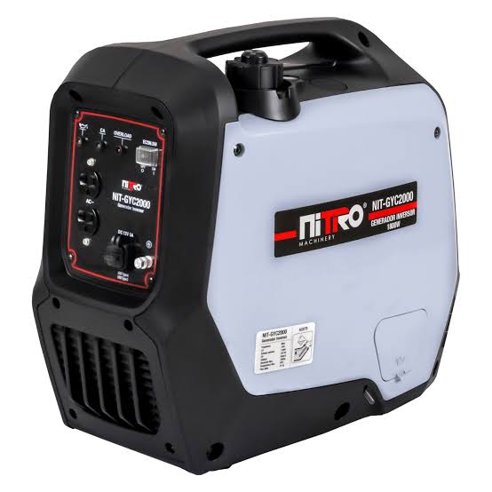 GENERADOR INVERTER SILENCIOSO NITRO 2000w 110v 66db GYC2000